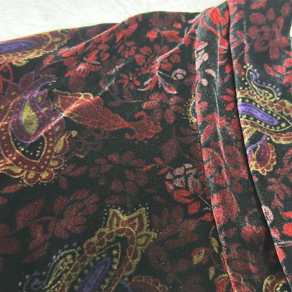 Vintage Bryan Emerson Crushed Velvet Cropped Jacket - Picture 8 of 12